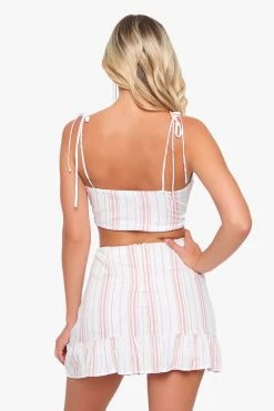 Honeybum On Vacation Striped Set Clothing