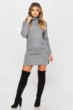 Honeybum Sweater Weather Dress Clothing