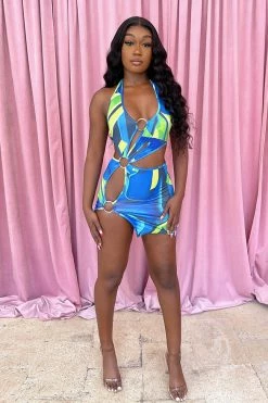 Honeybum Always Flawless Cut Out Dress