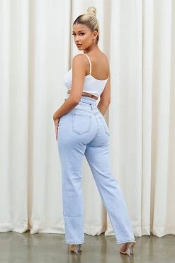 Honeybum New Arrivals Get Over Here Waistband Jeans