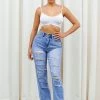 Honeybum New Arrivals Your Power Distressed Jean