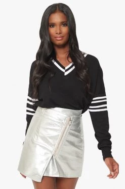 Honeybum SALE No Problem Patent Skirt