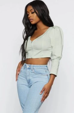 Honeybum SALE Let Them Talk Top