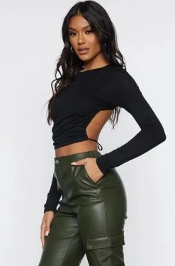 Honeybum Touch The Sky Top Long Sleeve Tops