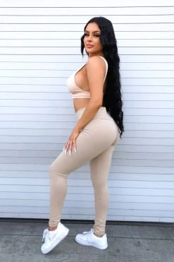 Honeybum Calabasas High Rise Cotton Legging
