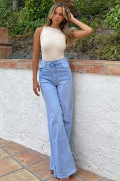 Honeybum Travis Wide Leg Jeans 9 Honeybum Travis Wide Leg Jeans