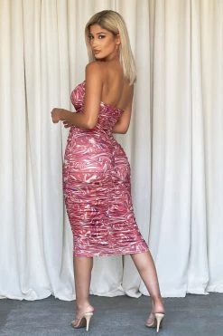 Honeybum SALE All Night Long Printed Dress