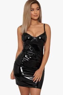 Honeybum Clothing No Fool Latex Dress