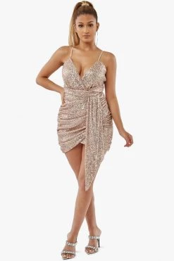 Honeybum Midnight Kiss Sequin Dress
