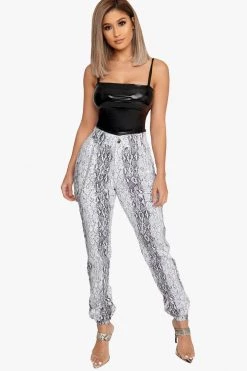 Honeybum Take It Easy Python Pants Clothing 11 Honeybum Take It Easy Python Pants Clothing