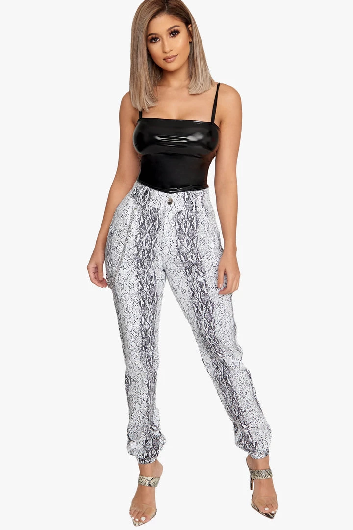 Honeybum Take It Easy Python Pants Clothing 6 Honeybum Take It Easy Python Pants Clothing
