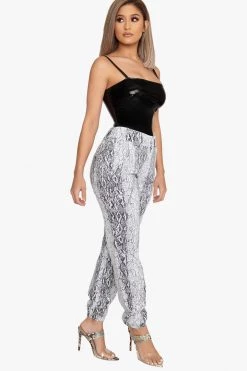 Honeybum Take It Easy Python Pants Clothing 12 Honeybum Take It Easy Python Pants Clothing