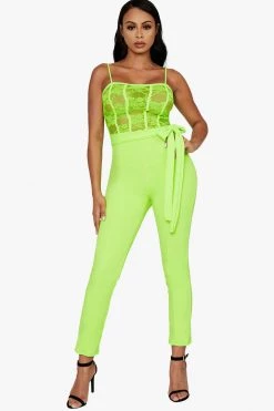 Honeybum Clothing Controversy Lace Jumpsuit