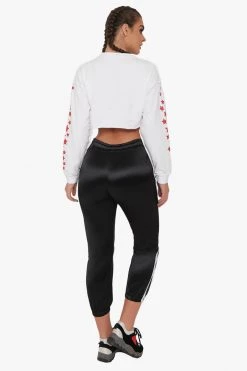 Honeybum Stance Satin Track Pants