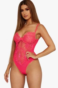 Honeybum Strictly Lace Bodysuit Clothing