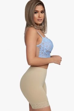 Honeybum Lace To The Top Biker Shorts