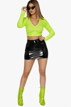 Honeybum Fake ID Mesh Top