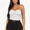 Honeybum Slightly Ruched Bodysuit