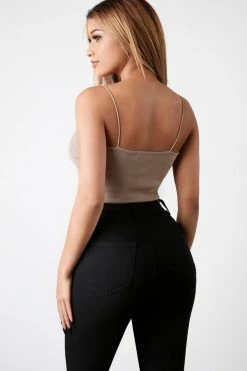 Honeybum Short Sleeve Tops Arizona Knit Crop Top