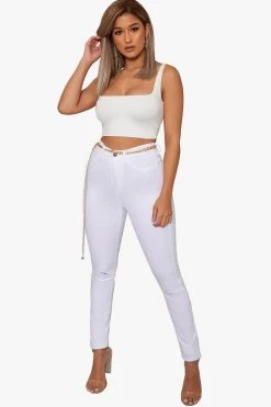 Honeybum Sasha High Waist Skinny Jeans