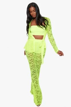 Honeybum Look At Me Lace Set Clothing