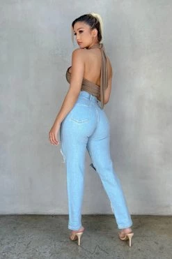 Honeybum Money Maker Mom Jeans