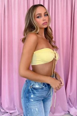 Honeybum Meet At The Beach Wrap Top New Arrivals