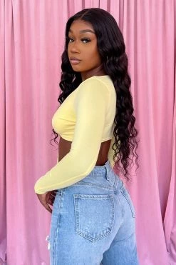 Honeybum Wish You Were Here Crop Top New Arrivals