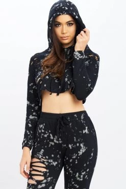 Honeybum Tie Dye Hoodie Clothing