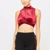 Honeybum Trisha Velvet Top