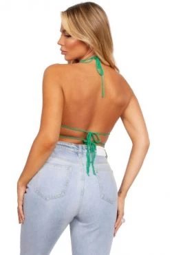 Honeybum Hot Summer Crochet Halter Top Sale Tops