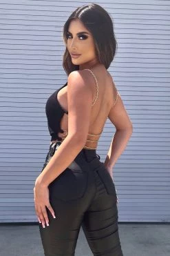 Honeybum Party In The Back Knit Top