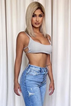 Honeybum Heat Waves Strappy Bralette SALE