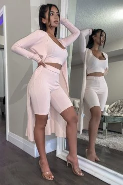 Honeybum Clothing No Secrets Three Piece Set