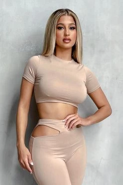 Honeybum Manifest It Short Sleeve Top Sale Tops