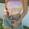 Honeybum All Star Tie Dye Bandana Top Clothing