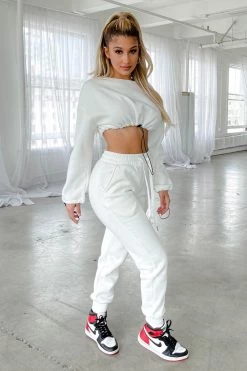 Honeybum Overshare Cinched Jogger Set