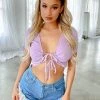 Honeybum Rosa Crop Top