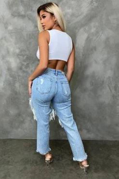 Honeybum Vibras Slim Boyfriend Jeans New Arrivals 7 Honeybum Vibras Slim Boyfriend Jeans New Arrivals