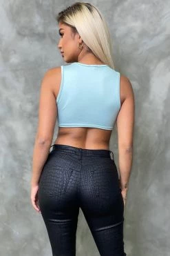 Honeybum To The Limit Cut Out Tank Clothing