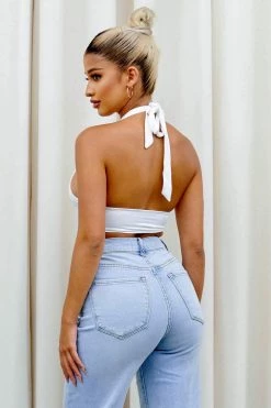 Honeybum Can't Fool Me Chain Lace Up Top SALE