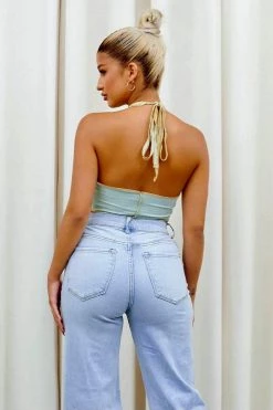 Honeybum Sure Thing Lace Up Top