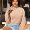Honeybum Cabin Fever Cropped Knit Sweater SALE