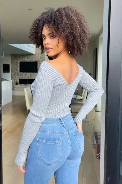 Honeybum Shoot Your Shot Ribbed Bodysuit 10 Honeybum Shoot Your Shot Ribbed Bodysuit