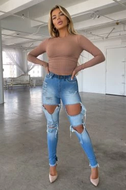 Honeybum Clothing Walk On By Distressed Jeans 11 Honeybum Clothing Walk On By Distressed Jeans