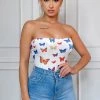 Honeybum Butterfly Effect Tube Top SALE
