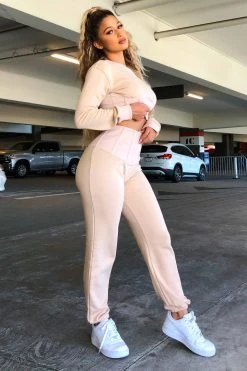 Honeybum Life Is Good Corset Sweat Set SALE