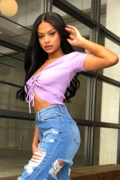 Honeybum Rosa Crop Top