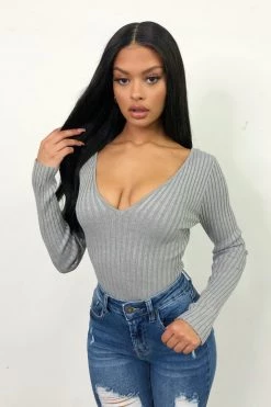 Honeybum Shoot Your Shot Ribbed Bodysuit 11 Honeybum Shoot Your Shot Ribbed Bodysuit