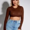 Honeybum City Chic Ribbed Top Sale Tops